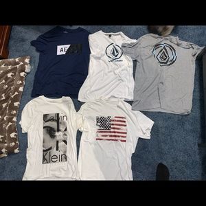 American eagle, Calvin Klein, Volcom, size large